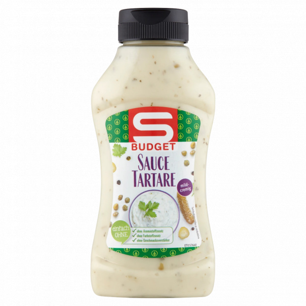 S-Budget tartár mártás 300 ml