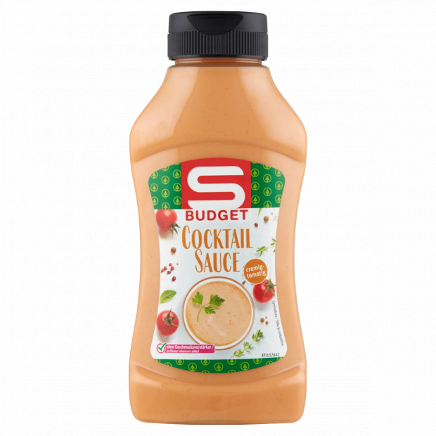 S-Budget koktél szósz 300 ml S-Budget koktél szósz 300 ml