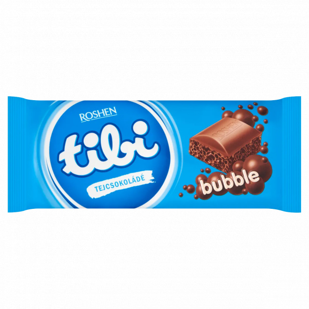Tibi Bubble tejcsokoládé 80 g