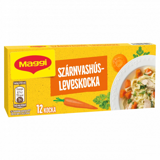Maggi Szárnyashúsleves-kocka 120 g Maggi Szárnyashúsleves-kocka 120 g