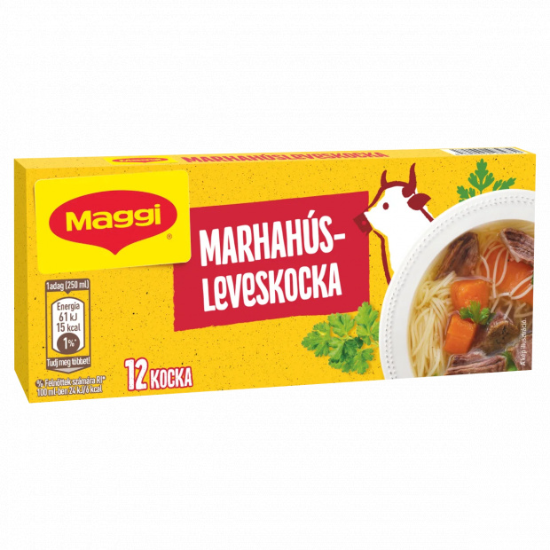 Maggi marhahúsleveskocka 12 db 120 g Maggi marhahúsleveskocka 12 db 120 g