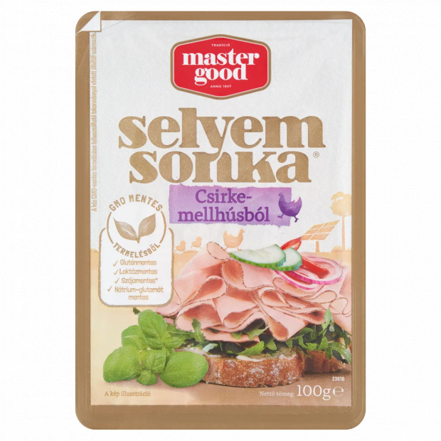 Master Good szeletelt selyemsonka csirkemellmellhúsból 100 g