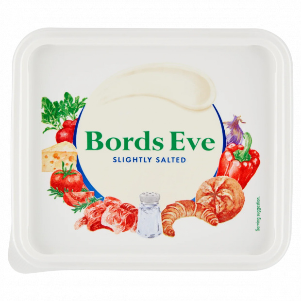 Bords Eve enyhén sózott, csökkentett zsírtartalmú margarin 500 g Bords Eve enyhén sózott, csökkentett zsírtartalmú margarin 500 g