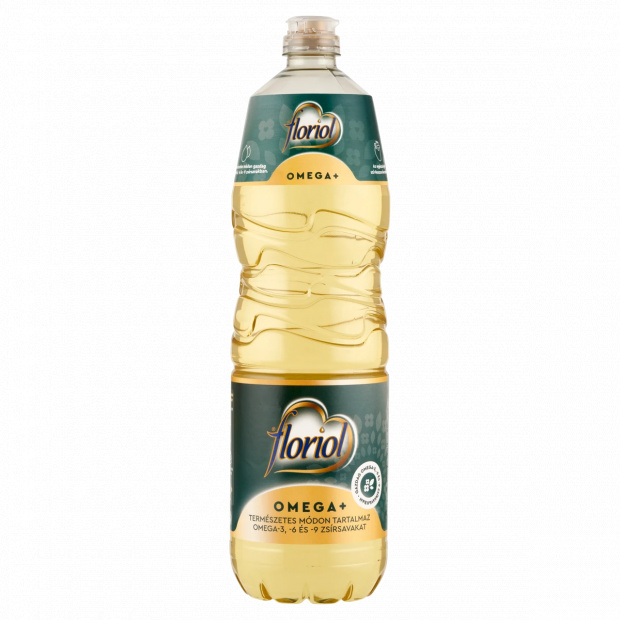 Floriol Omega+ finomított repceétolaj és nagy olajsavtartalmú napraforgó-étolaj keveréke 1 l