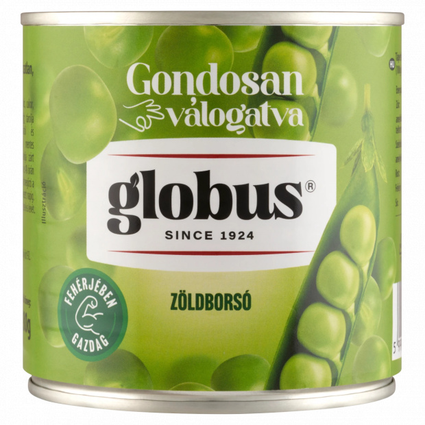 Globus zöldborsó 400 g