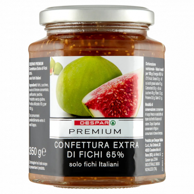 DESPAR PREMIUM különleges minőségű füge lekvár 350 g