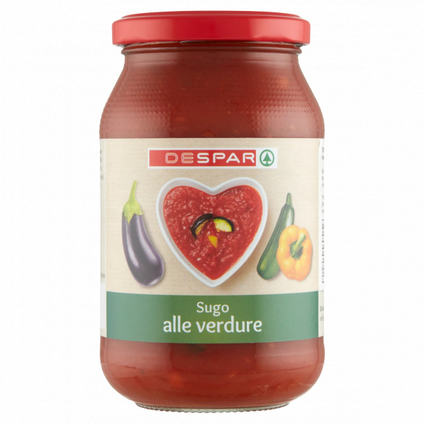 DESPAR paradicsomos szósz zöldségekkel 400 g