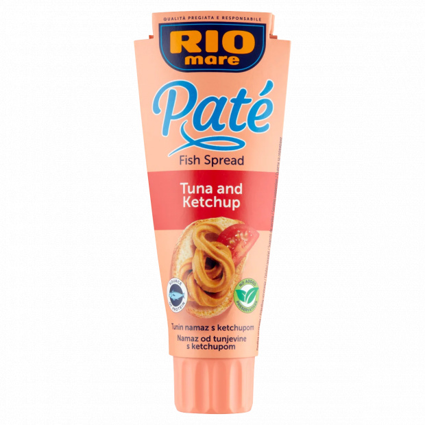 Rio Mare Paté tonhalpástétom ketchuppal 100 g Rio Mare Paté tonhalpástétom ketchuppal 100 g