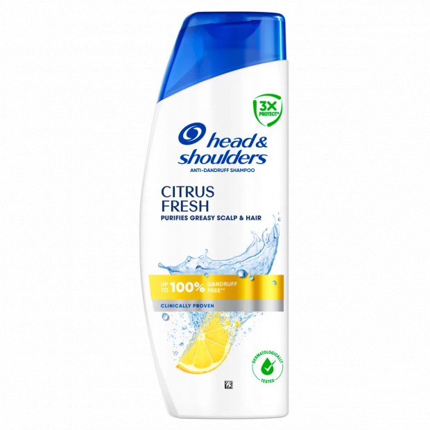 Head & Shoulders Citrus Fresh Korpásodás Elleni Sampon, 400ml