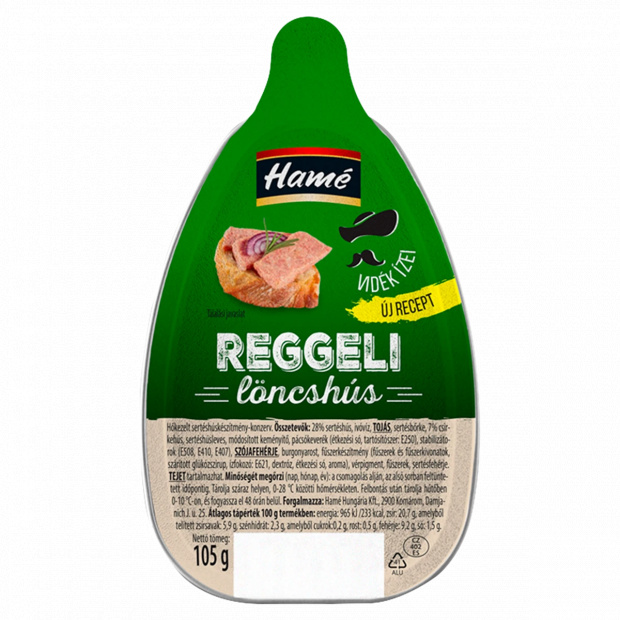 Hamé reggeli löncshús 105 g