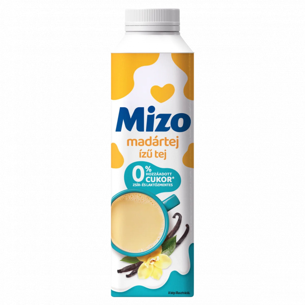 Mizo zsír- és laktózmentes, madártej ízű tej édesítőszerekkel 450 ml