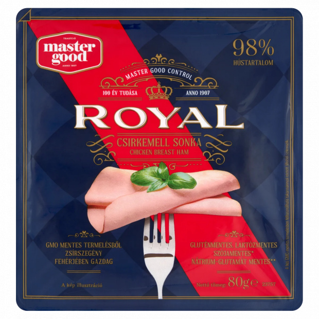 Master Good Royal szeletelt csirkemell sonka 80 g