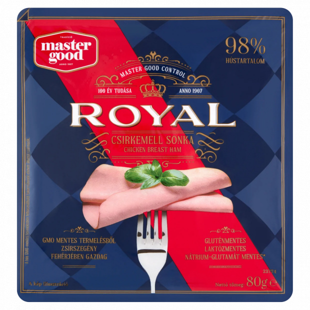 Master Good Royal szeletelt csirkemell sonka 80 g