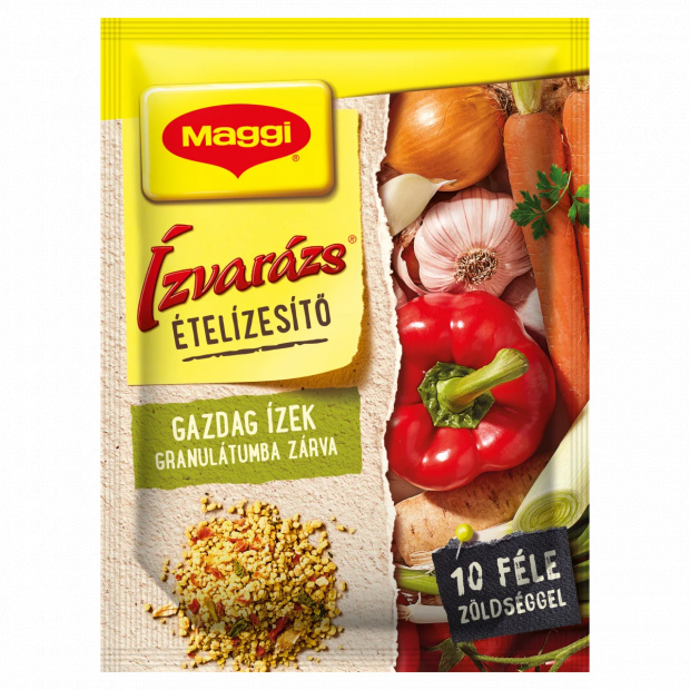Maggi Ízvarázs ételízesítő 10 féle zöldséggel 200 g Maggi Ízvarázs ételízesítő 10 féle zöldséggel 200 g