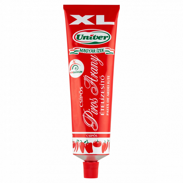 Univer Magyar Ízek XL Piros Arany csípős ételízesítő paprikakrém 240 g