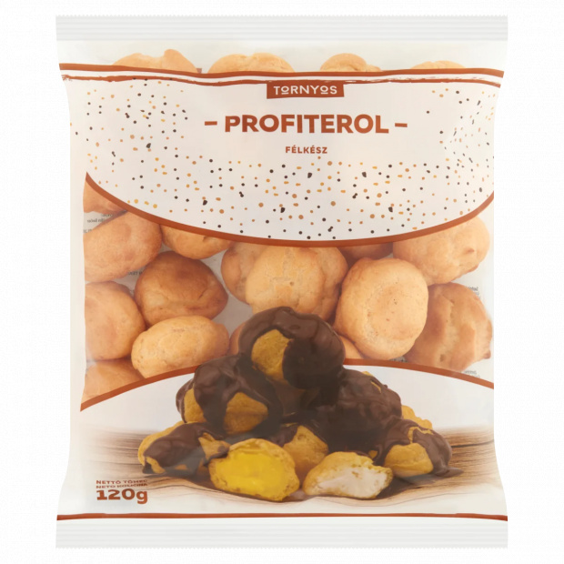Tornyos félkész profiterol 120 g