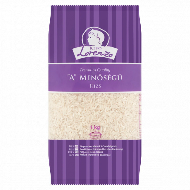 Riso Lorenzo \"A\" minőségű rizs 1 kg