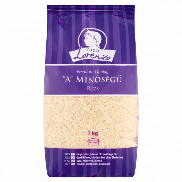 Riso Lorenzo \"A\" minőségű rizs 1 kg