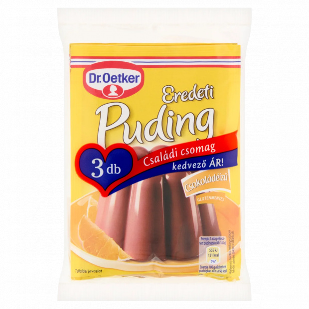 Dr. Oetker Eredeti Puding csokoládéízű pudingpor 3 x 44,5 g Dr. Oetker Eredeti Puding csokoládéízű pudingpor 3 x 44,5 g