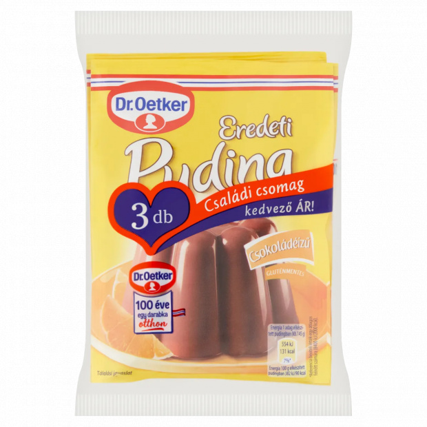Dr. Oetker Eredeti Puding csokoládéízű pudingpor 3 x 44,5 g