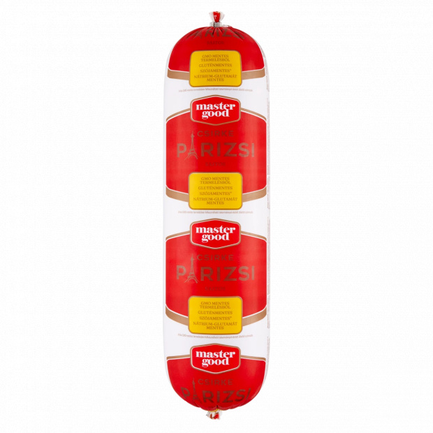 Master Good sajtos, füst ízesítésű párizsi 2200 g