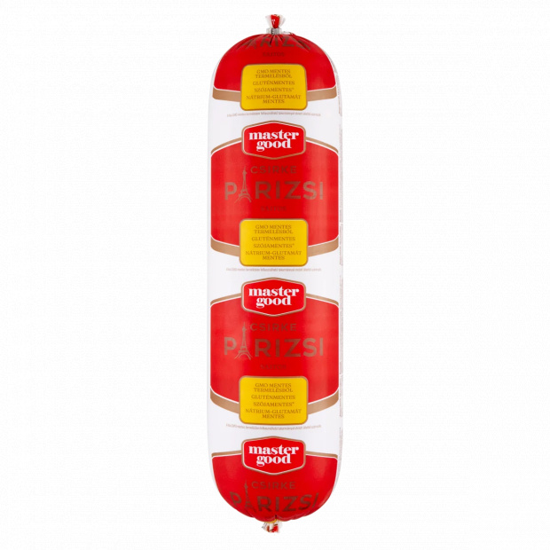 Master Good sajtos, füst ízesítésű párizsi 2200 g