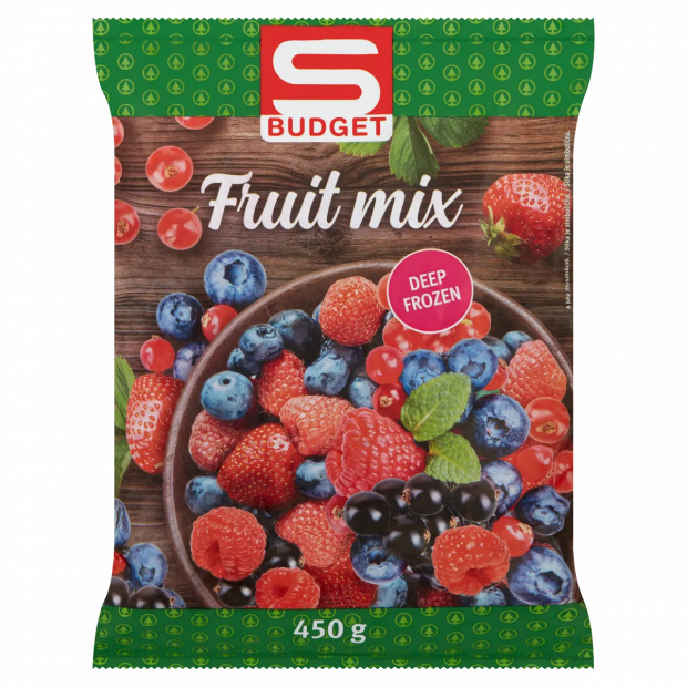 S-Budget gyorsfagyasztott gyümölcskeverék 450 g