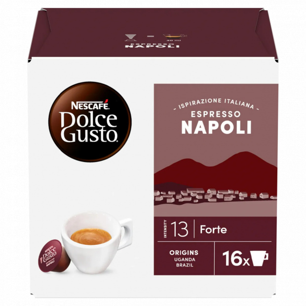 NESCAFÉ Dolce Gusto Espresso Napoli kávékapszula 16 x 8 g (128 g)