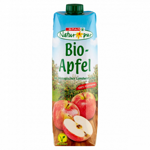 SPAR Natur*pur Bio 100% almalé 1 l SPAR Natur*pur Bio 100% almalé 1 l