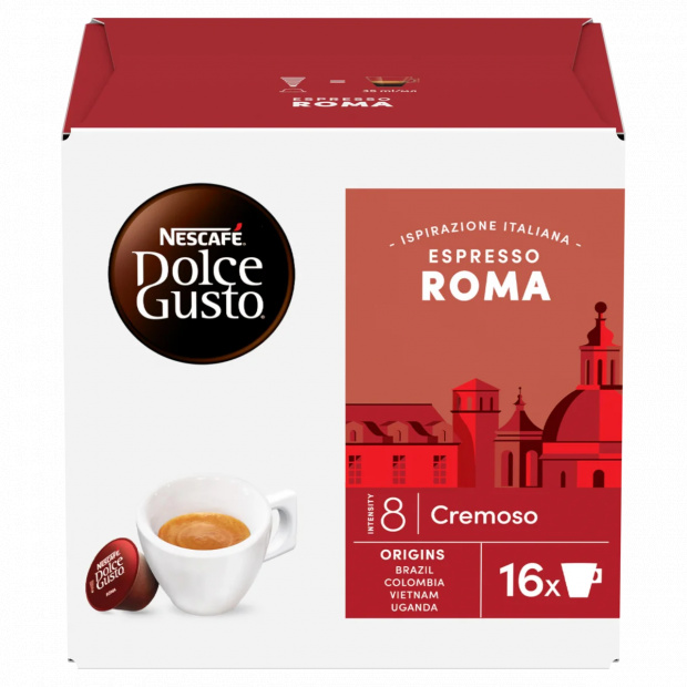 NESCAFÉ Dolce Gusto Espresso Roma kávékapszula 16 x 6,2 g (99,2 g)