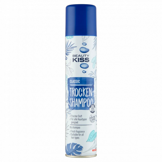 Beauty Kiss Classic száraz sampon friss illattal 200 ml