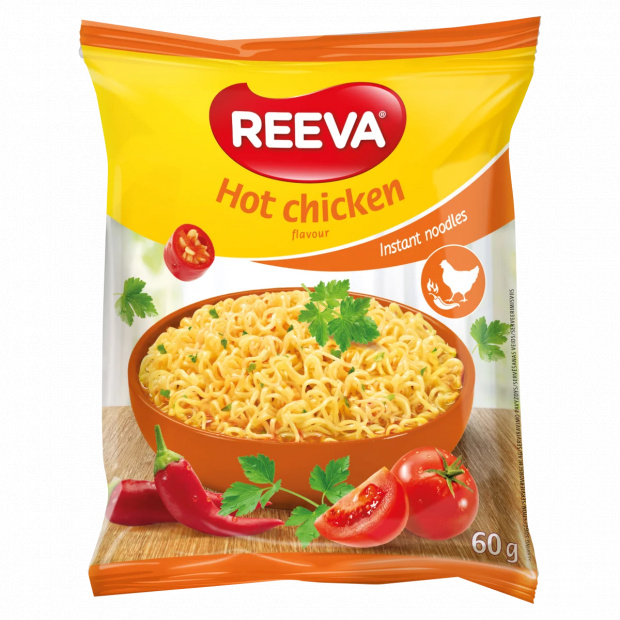 Reeva instant tésztaleves csípős csirkehús ízzel 60 g