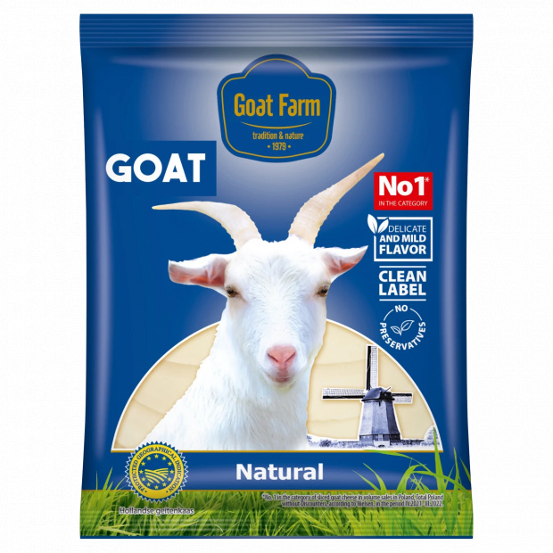 Goat Farm szeletelt holland kecskesajt