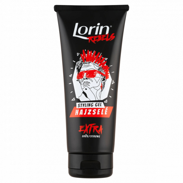 Lorin Rebels extra erős hajzselé 200 ml Lorin Rebels extra erős hajzselé 200 ml