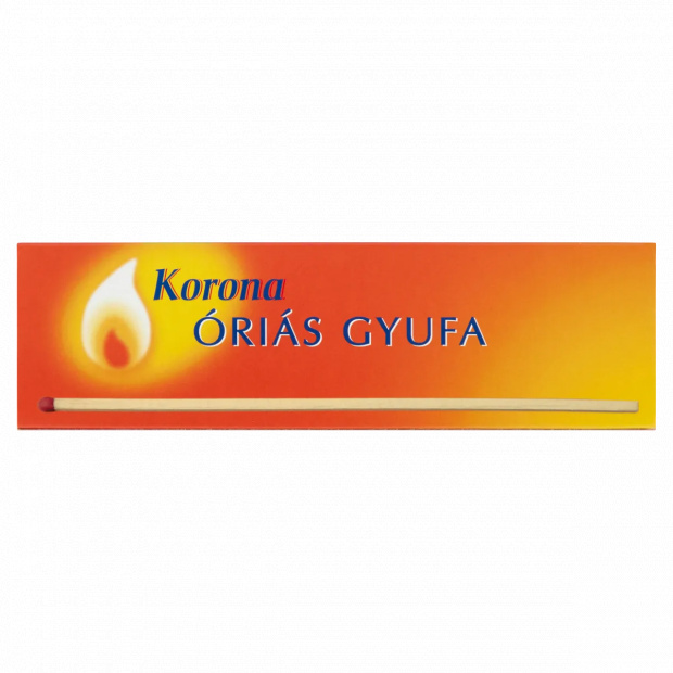 Korona óriás biztonsági gyufa 40 szál 1 doboz