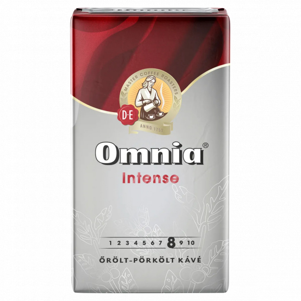 Douwe Egberts Omnia Intense őrölt-pörkölt kávé 250 g