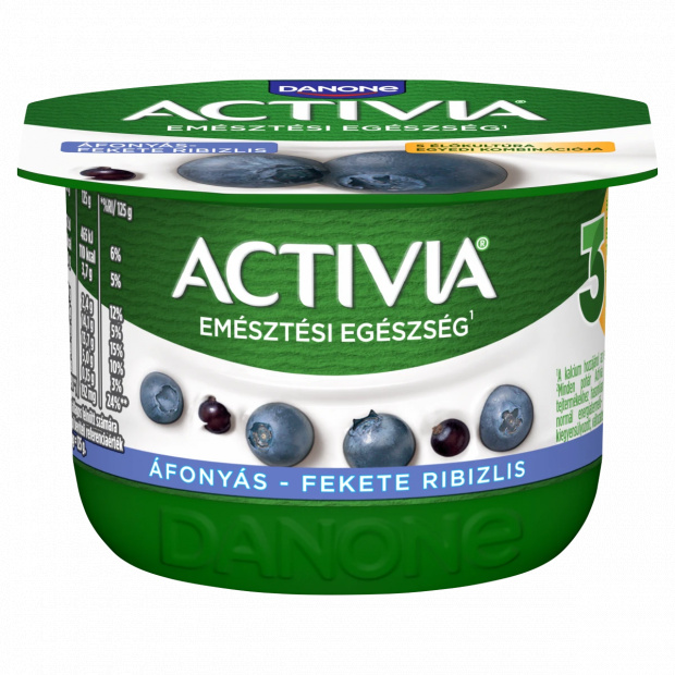 Danone Activia élőflórás áfonyás-fekete ribizlis joghurt 125 g Danone Activia élőflórás áfonyás-fekete ribizlis joghurt 125 g