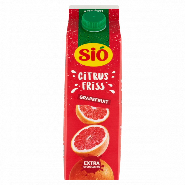 Sió Citrus Friss grapefruit gyümölcsital gyümölcshússal 1 l