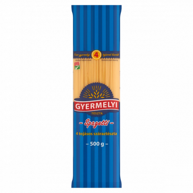 Gyermelyi spagetti 4 tojásos száraztészta 500 g