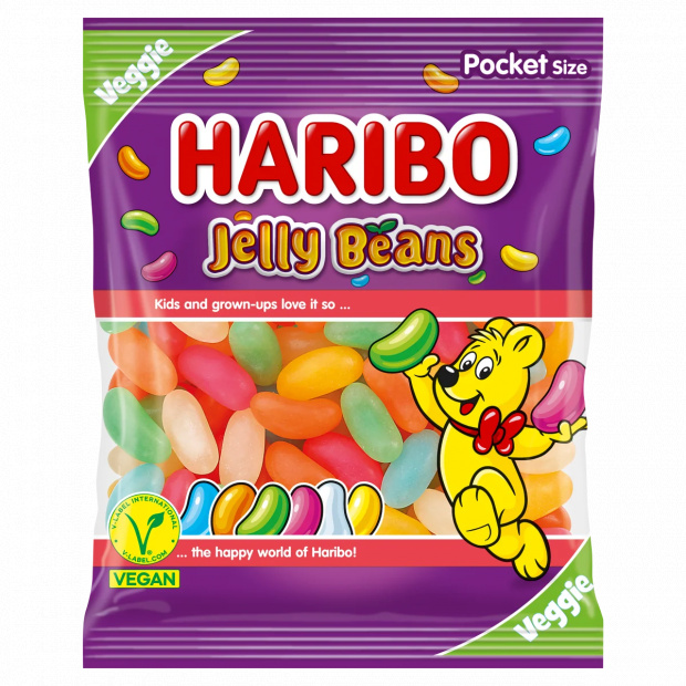 Haribo Jelly Beans zselés cukordrazsé 80 g