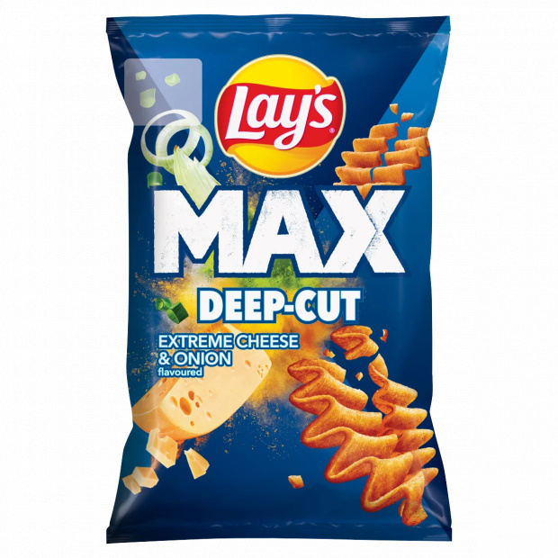 Lay\'s Max sajtos-újhagymás ízű burgonyachips 55 g