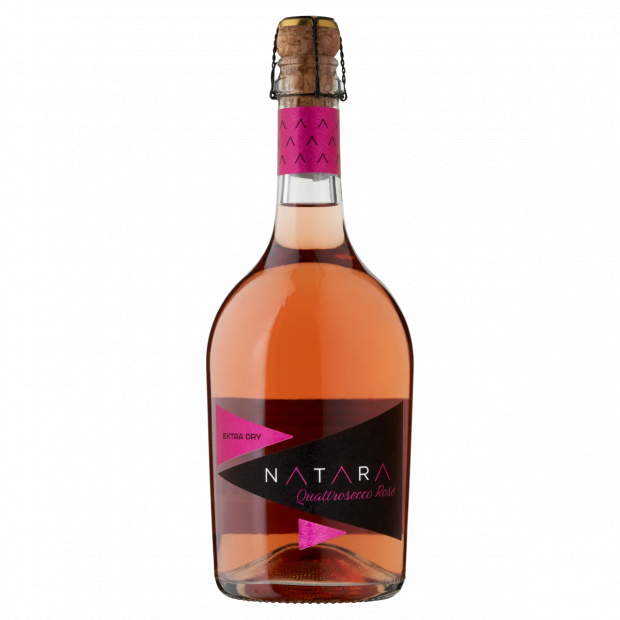 Natara Quattrosecco Rosé Extra Dry pezsgő 11,5% 750 ml Natara Quattrosecco Rosé Extra Dry pezsgő 11,5% 750 ml