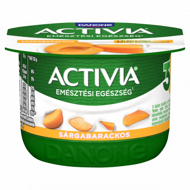 Danone Activia élőflórás sárgabarackos joghurt 125 g Danone Activia élőflórás sárgabarackos joghurt 125 g
