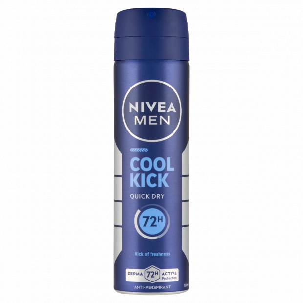 NIVEA MEN Cool Kick izzadásgátló 150 ml NIVEA MEN Cool Kick izzadásgátló 150 ml
