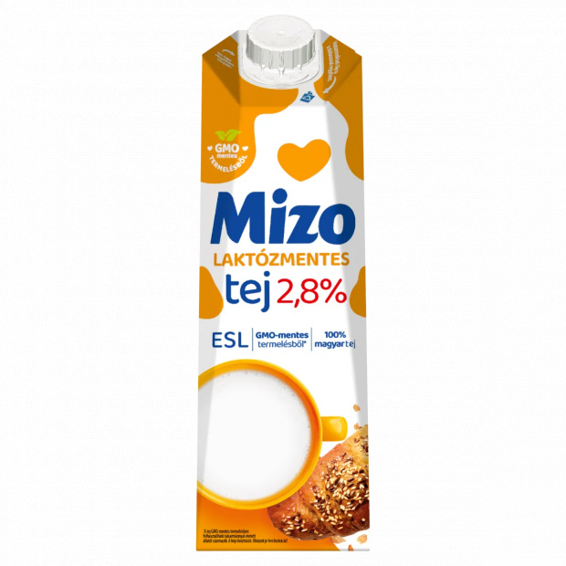 Mizo ESL félzsíros laktózmentes tej 2,8% 1 l