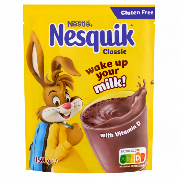 Nesquik Classic instant cukrozott kakaóitalpor vitaminokkal 150 g
