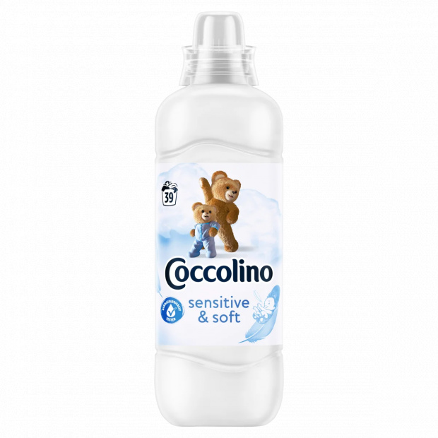 Coccolino Sensitive & Soft öblítőkoncentrátum 39 mosás 975 ml