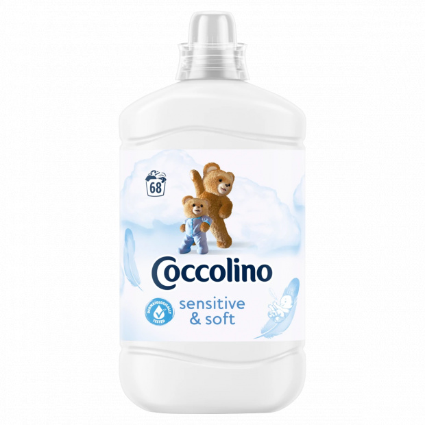 Coccolino Sensitive & Soft öblítőkoncentrátum 68 mosás 1700 ml Coccolino Sensitive & Soft öblítőkoncentrátum 68 mosás 1700 ml