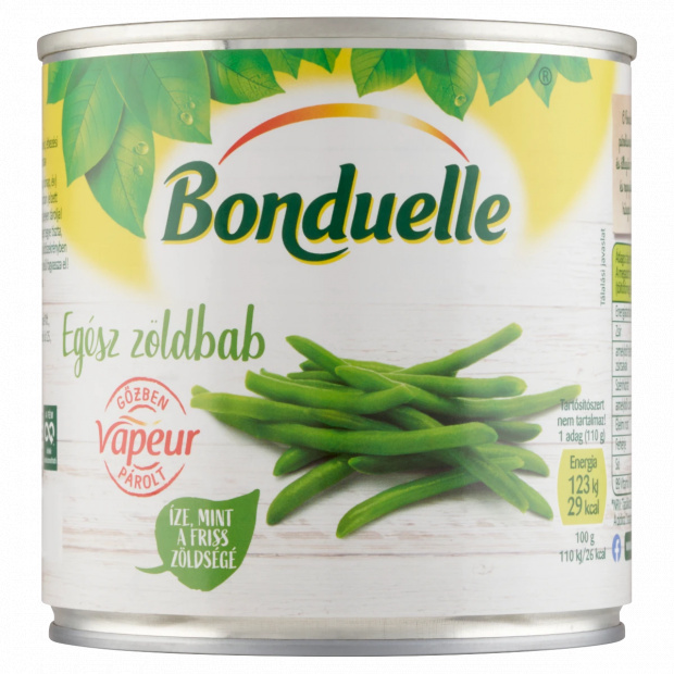 Bonduelle Vapeur gőzben párolt egész zöldbab 295 g