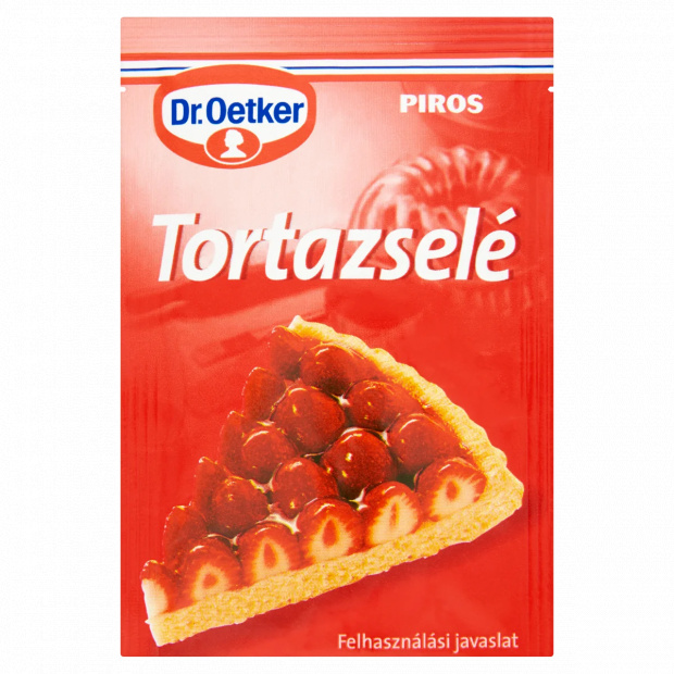 Dr. Oetker piros tortazselé 12 g